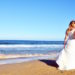 海を歩く花嫁